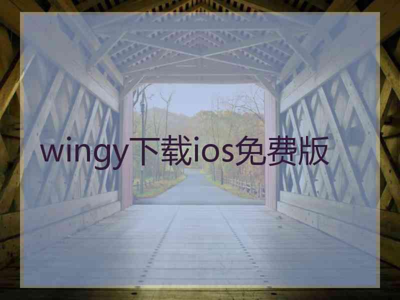 wingy下载ios免费版