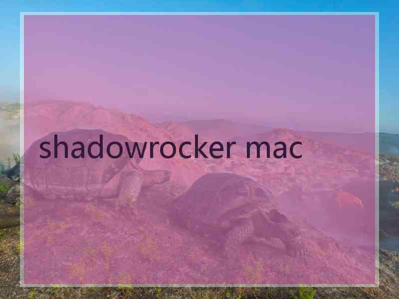 shadowrocker mac