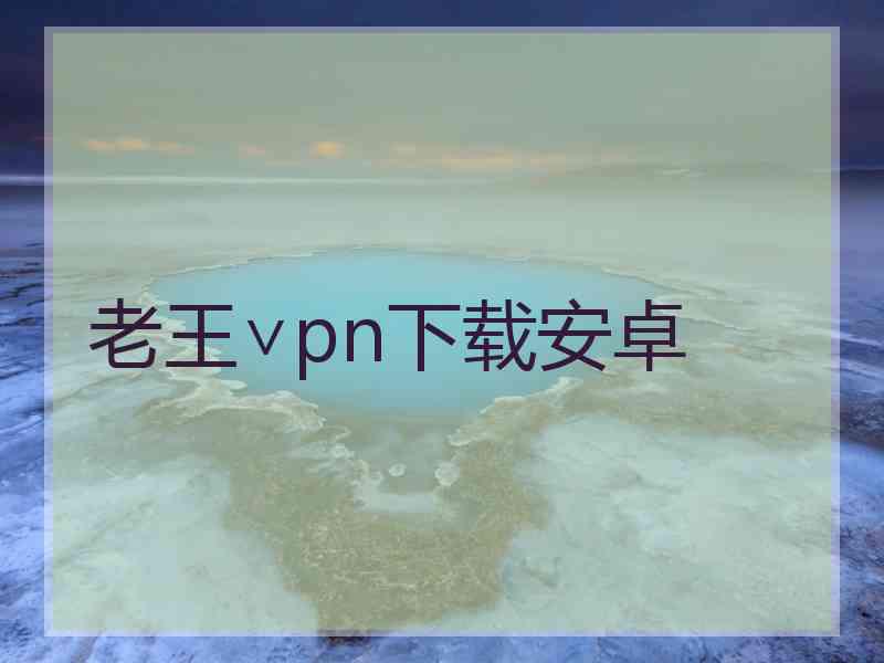 老王∨pn下载安卓