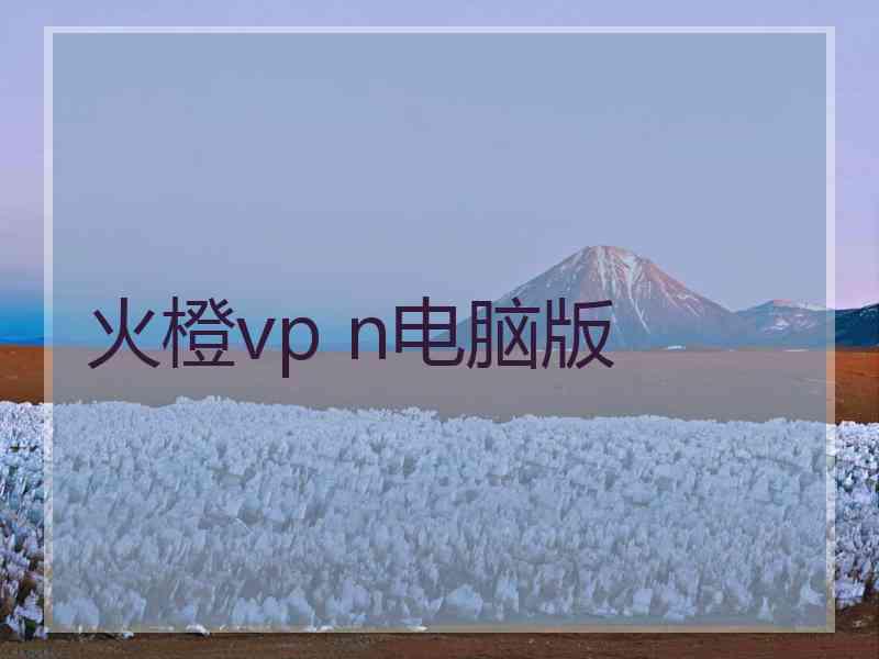 火橙vp n电脑版