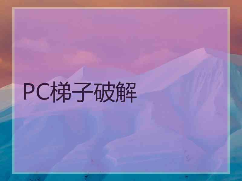 PC梯子破解