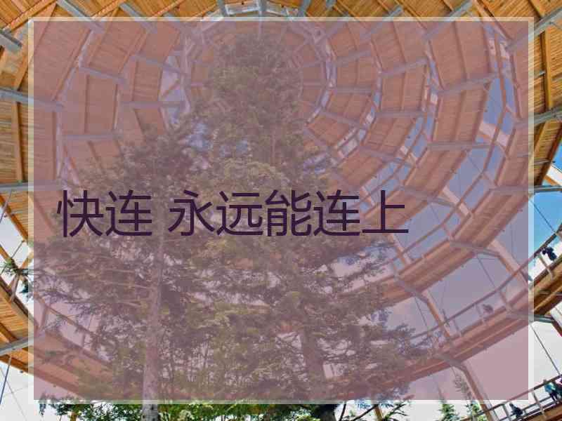 快连 永远能连上