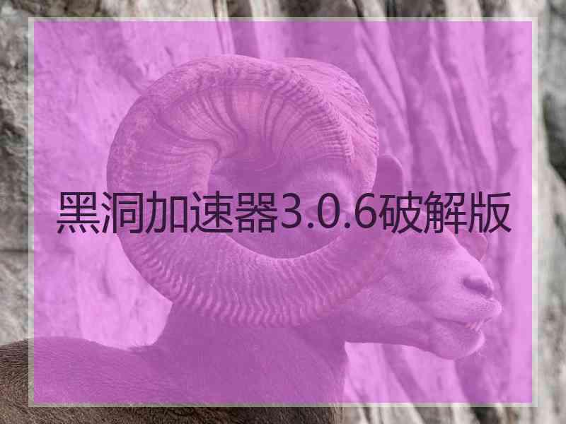黑洞加速器3.0.6破解版