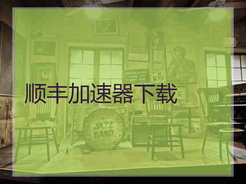顺丰加速器下载