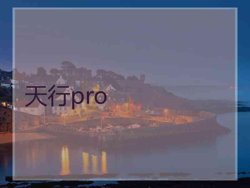天行pro