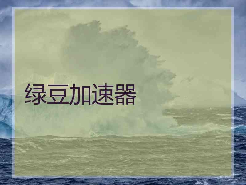 绿豆加速器