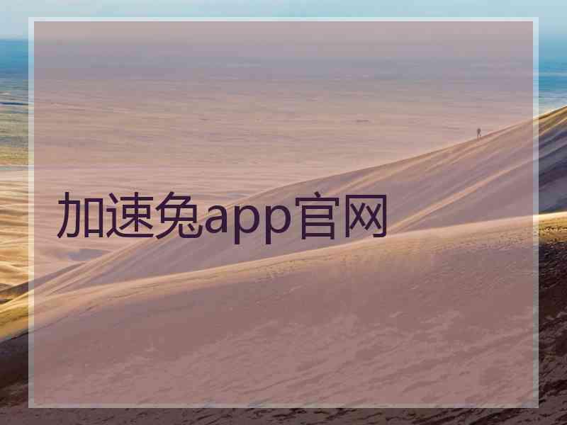 加速兔app官网