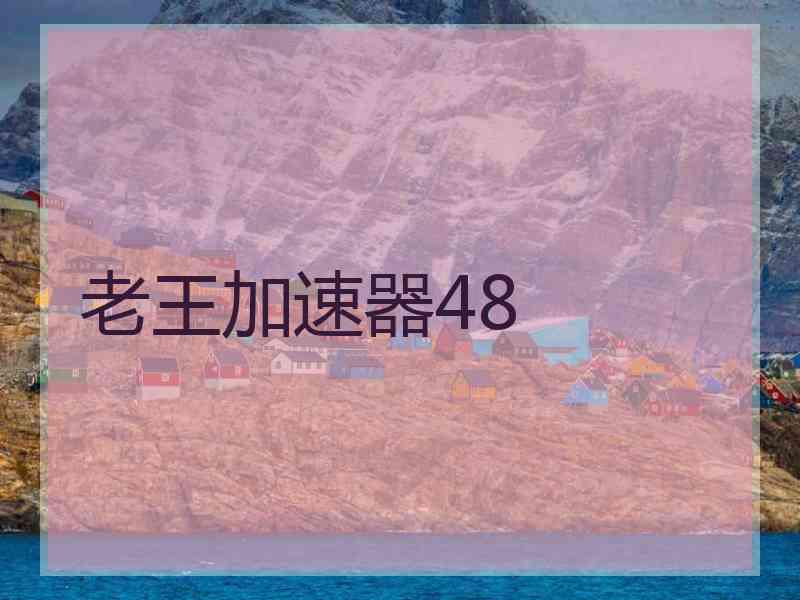 老王加速器48