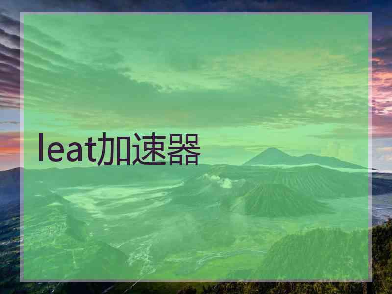 leat加速器