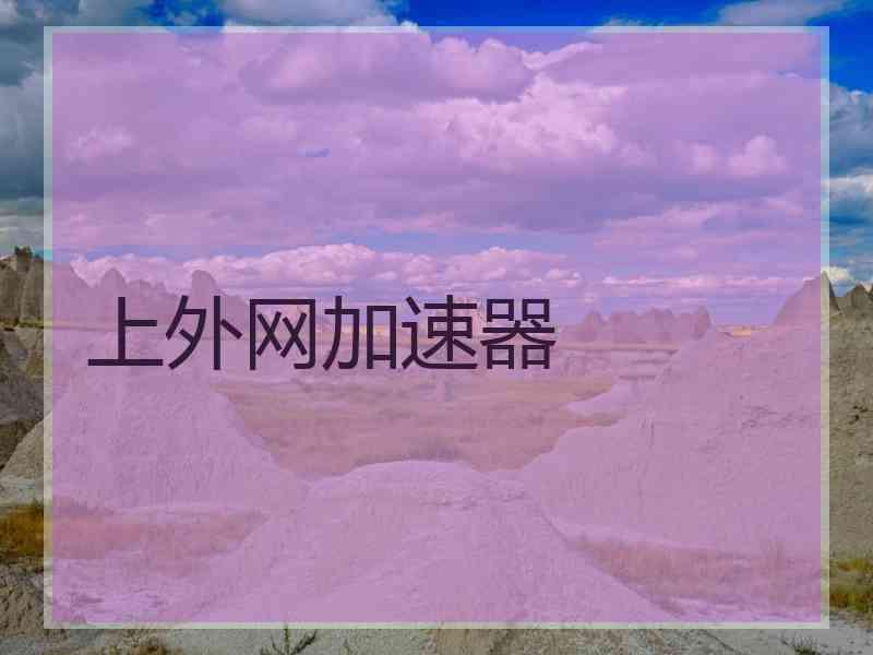 上外网加速器