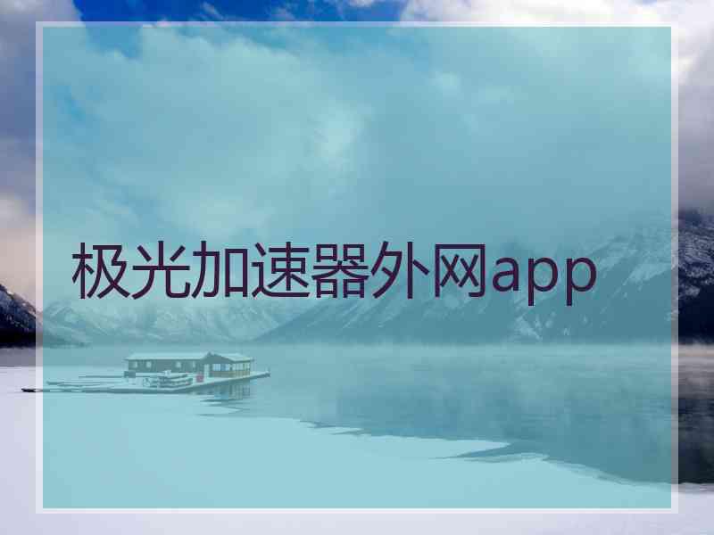 极光加速器外网app