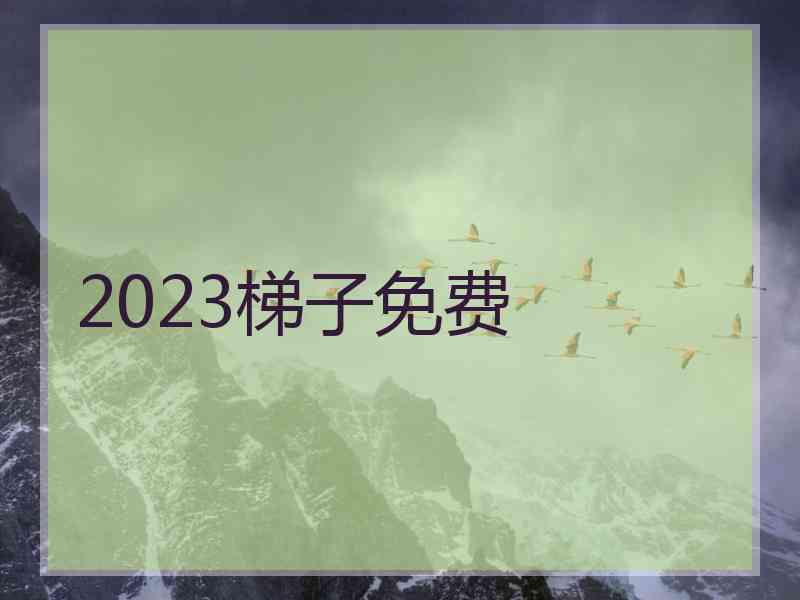 2023梯子免费