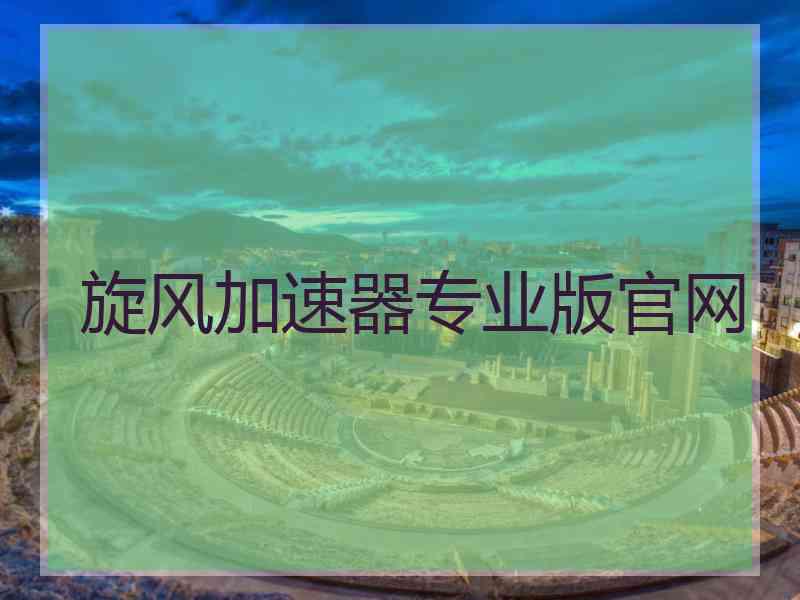 旋风加速器专业版官网