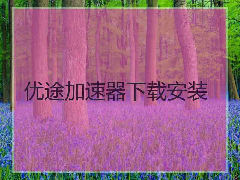 优途加速器下载安装