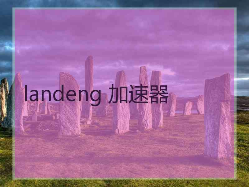 landeng 加速器