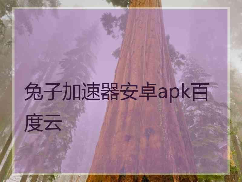 兔子加速器安卓apk百度云