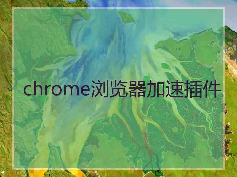 chrome浏览器加速插件