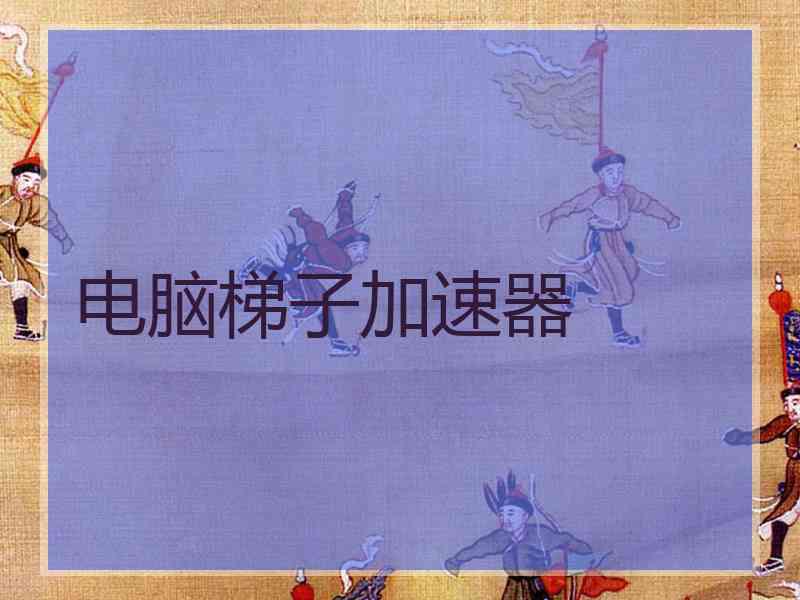 电脑梯子加速器