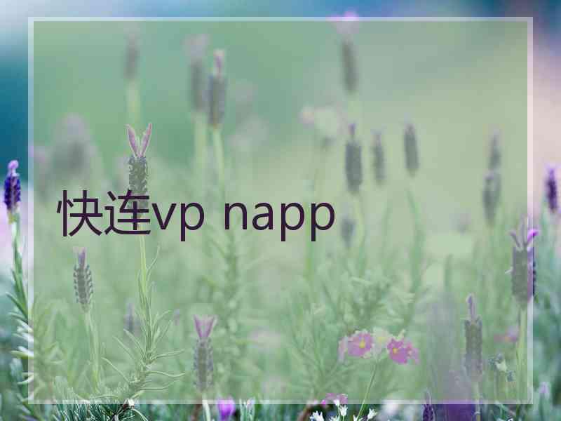 快连vp napp