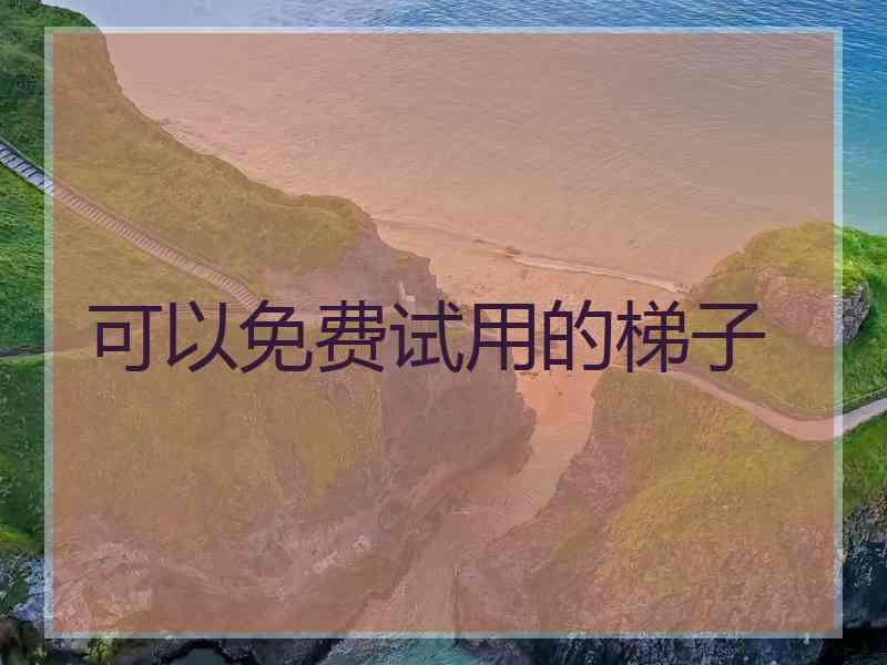 可以免费试用的梯子