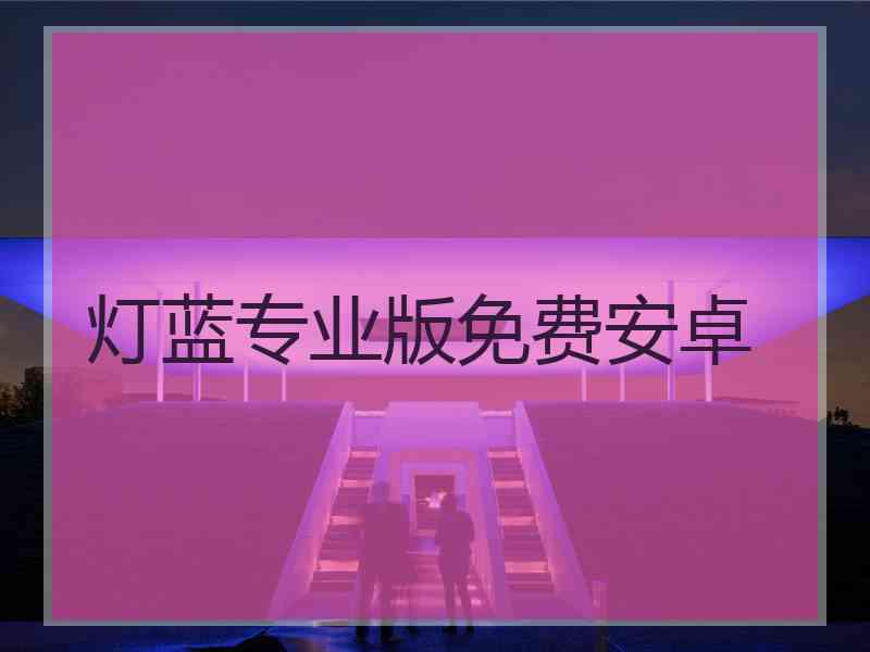 灯蓝专业版免费安卓
