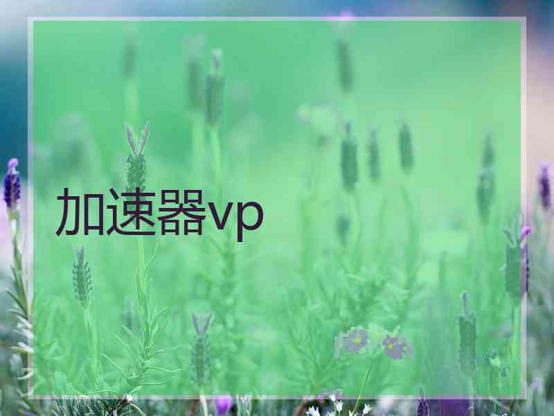 加速器vp