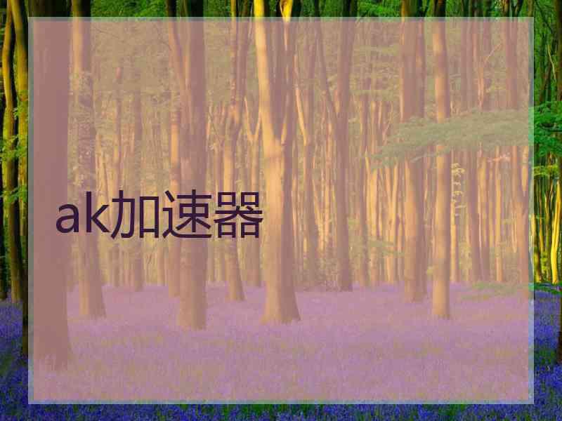 ak加速器