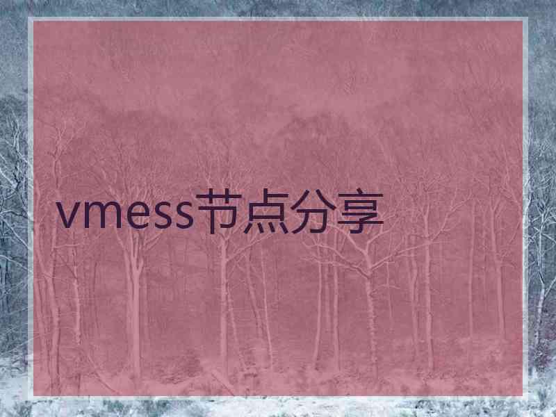 vmess节点分享