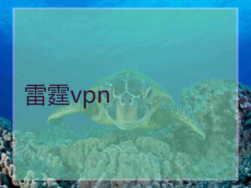雷霆vpn