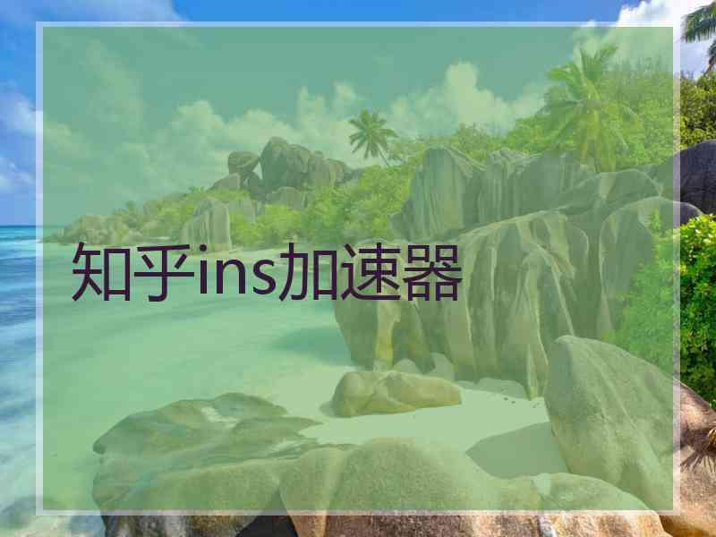 知乎ins加速器
