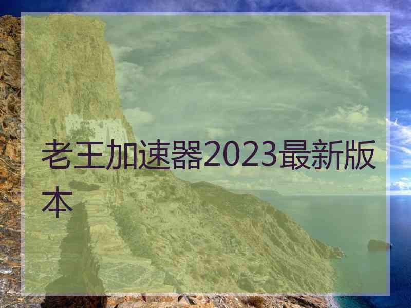 老王加速器2023最新版本