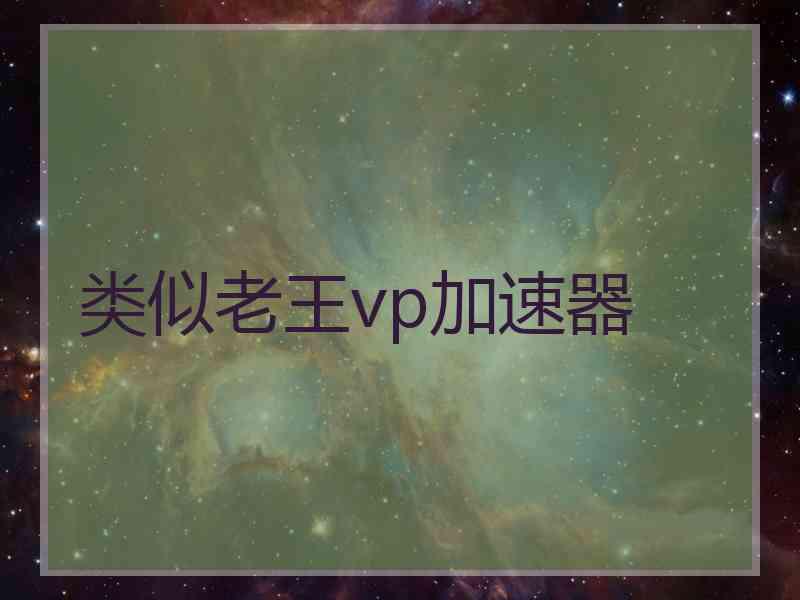 类似老王vp加速器