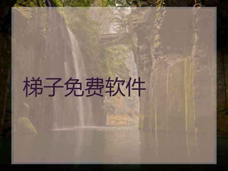 梯子免费软件