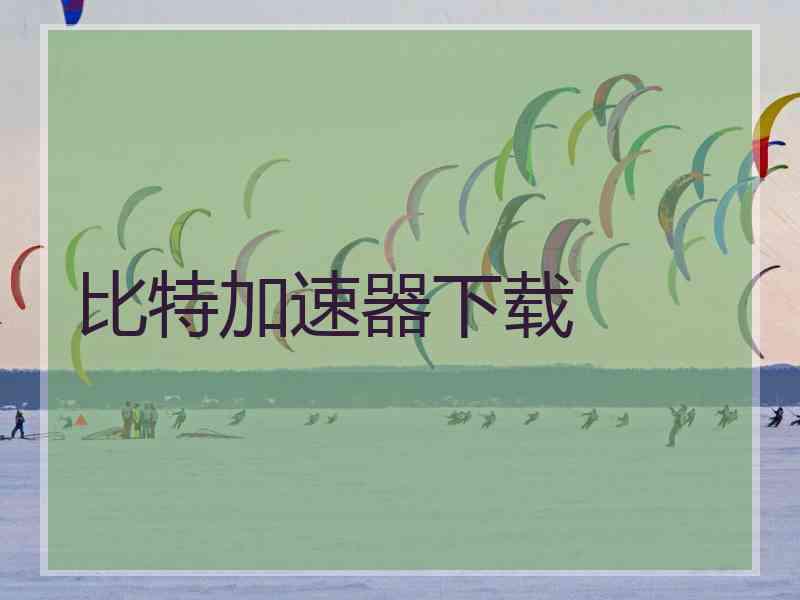 比特加速器下载