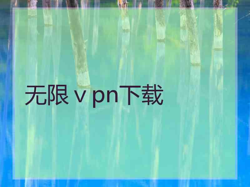 无限ⅴpn下载