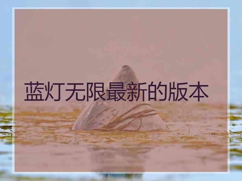 蓝灯无限最新的版本