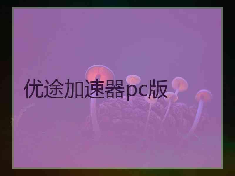 优途加速器pc版