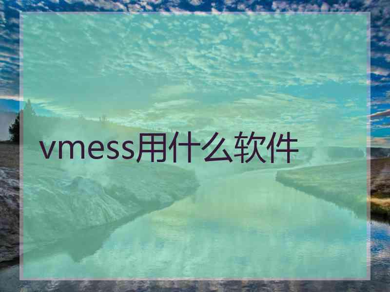 vmess用什么软件
