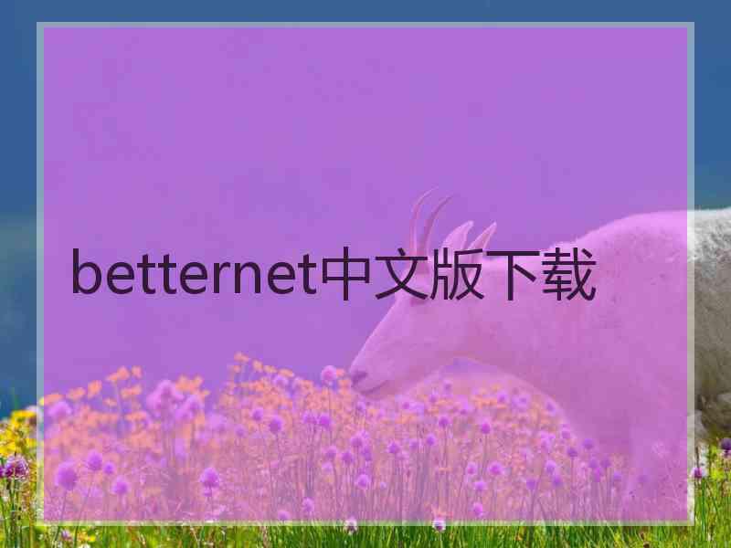 betternet中文版下载