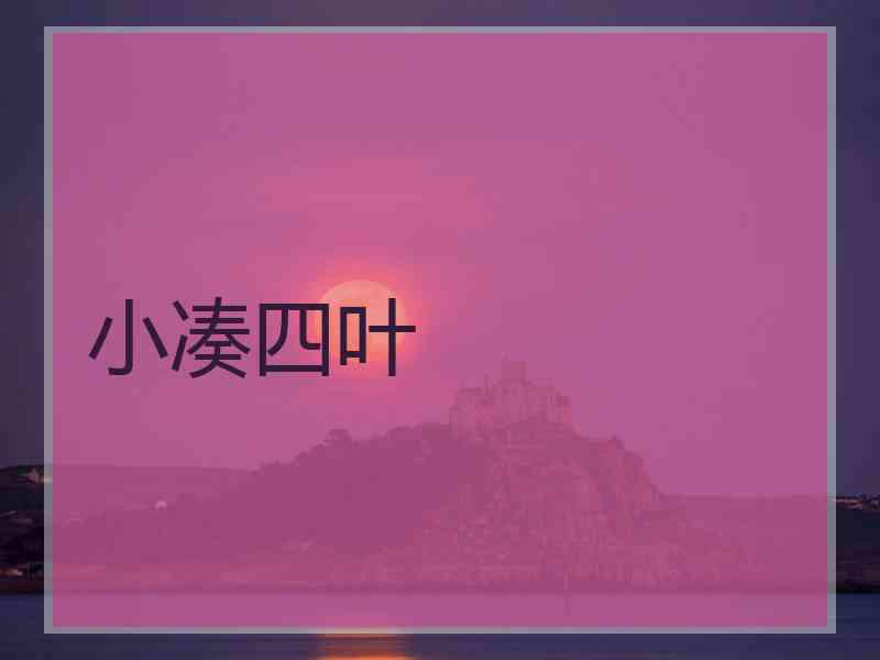 小凑四叶