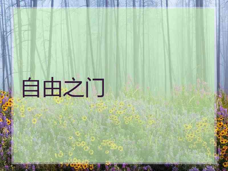 自由之门