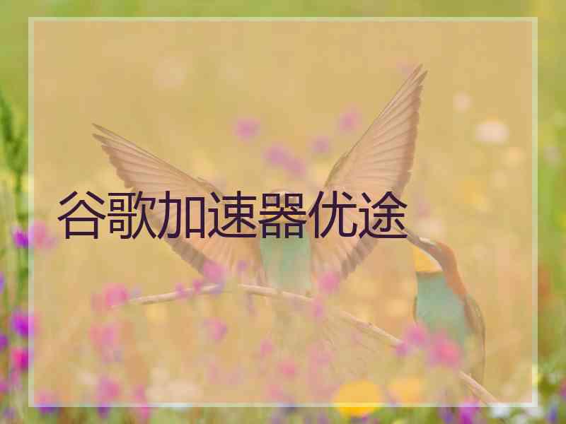 谷歌加速器优途