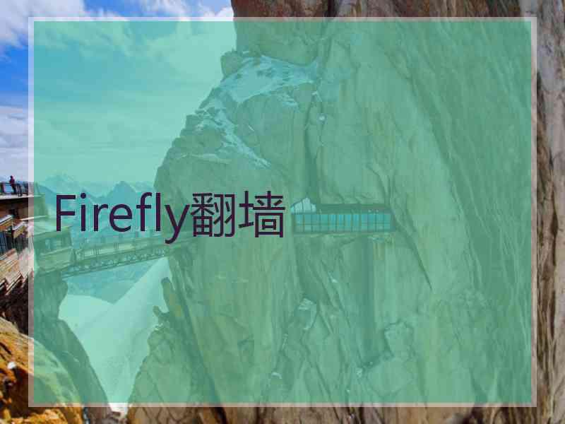 Firefly翻墙